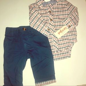 New with tags baby boy outfit 0-3 months